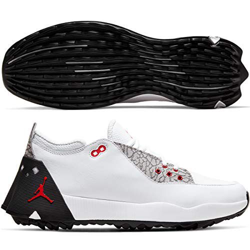 Nike Jordan ADG 2 Golf Shoe Black/Black-Summit White-University RED