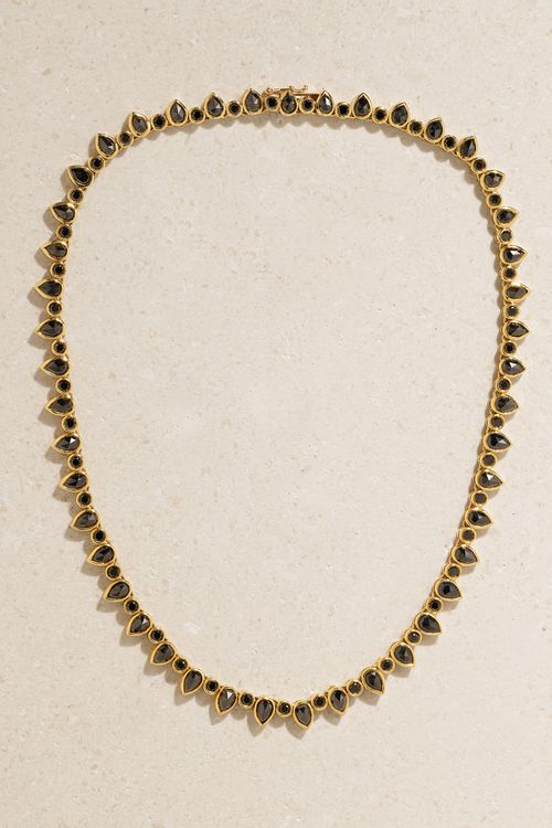 18-karat Gold Diamond Necklace - One size