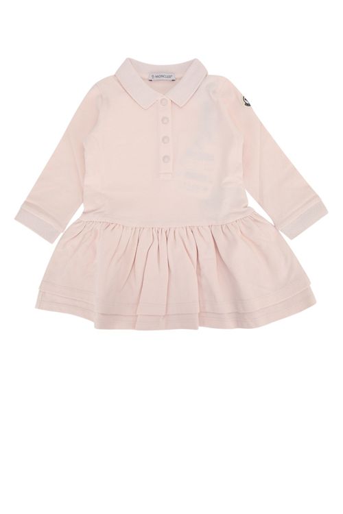 Polo Shirt Dress — Pink