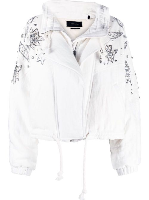 Kalassia embroidered jacket - White