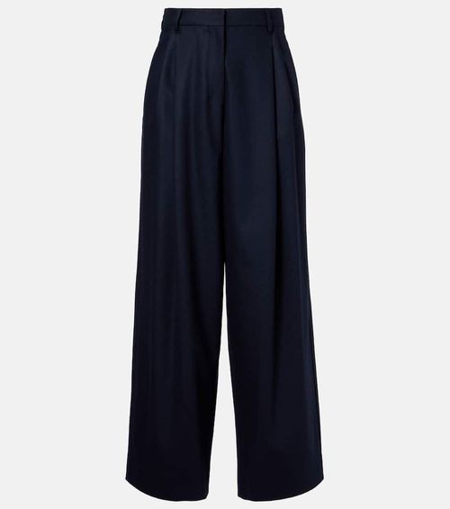 Titty wool wide-leg pants