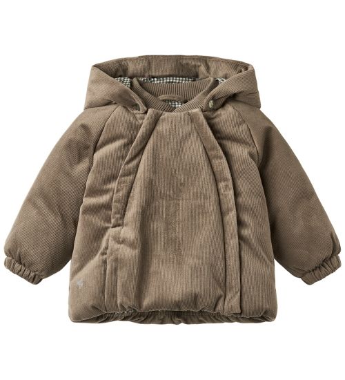 Wheat Puffer Jacket - Corduroy - Morning - Dry Wood - Wheat - 74 - Down Jacket