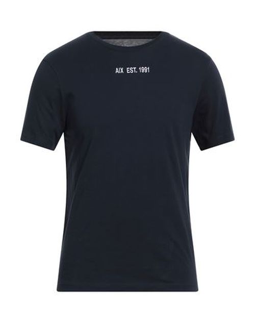 Man T-shirt Navy blue
