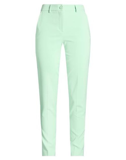 Woman Pants Light green Size 6 Polyester, Elastane