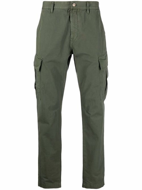 Cargo-pocket trousers - Green
