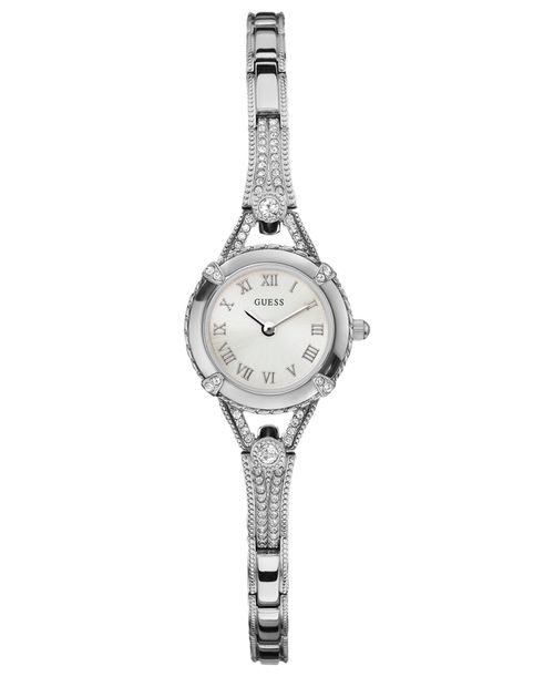 Watch, Women's Silver Tone Bracelet 22mm U0135L1