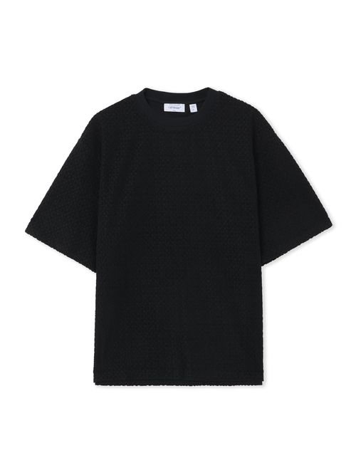 Towel Terry All Over Logo T-shirt - Male T
