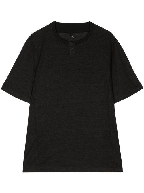 Round-neck T-shirt - Black