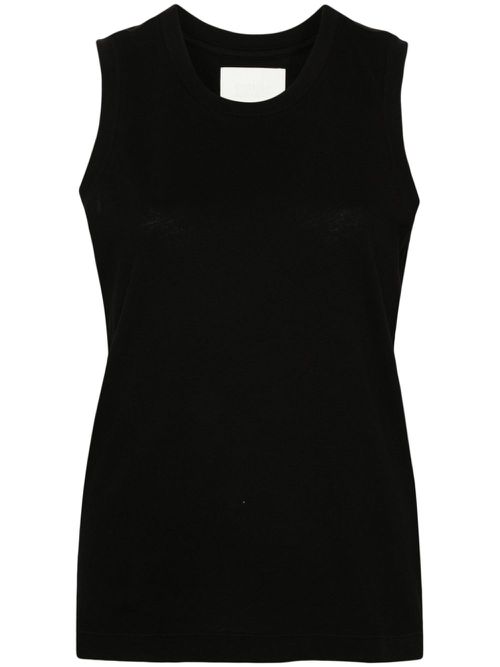 Muscle cotton tank top - Black