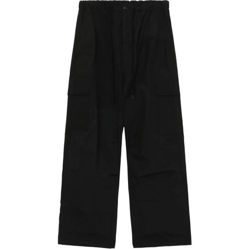 Comme des Garcons - Black Wide Leg Trousers - Größe M - schwarz