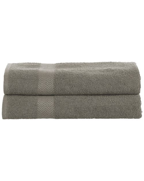2pc Cotton Bath Sheet Set