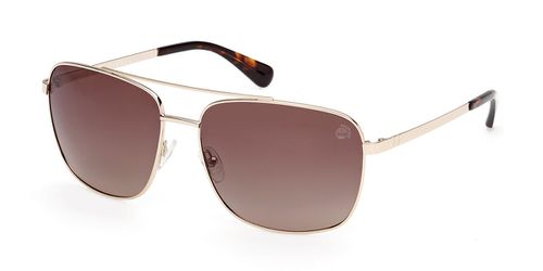 Timberland TB00044 Polarized 32H Men's Sunglasses Gold Size 65