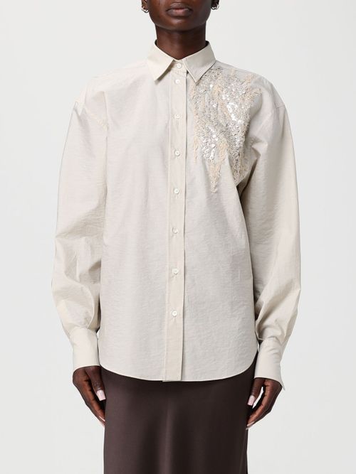 Shirt Woman color Beige