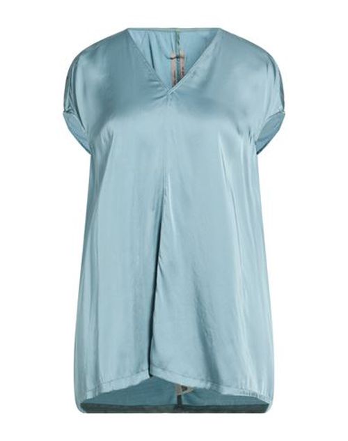 Woman Top Turquoise Size 4 Acetate, Viscose