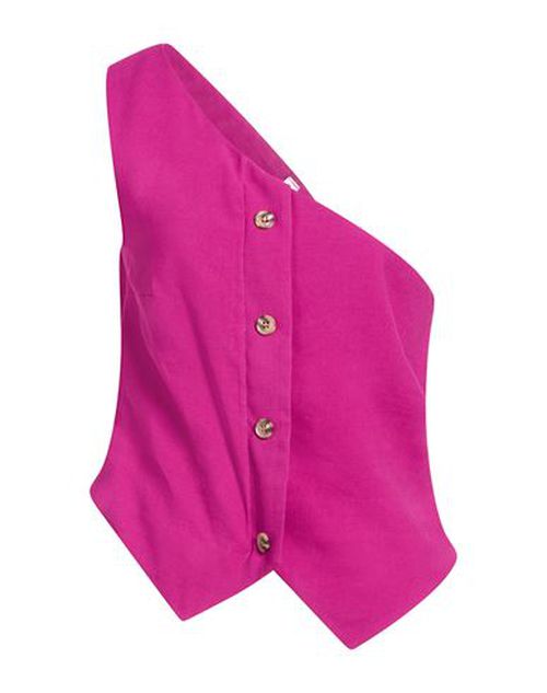 Woman Top Mauve Size M Viscose, Polyester