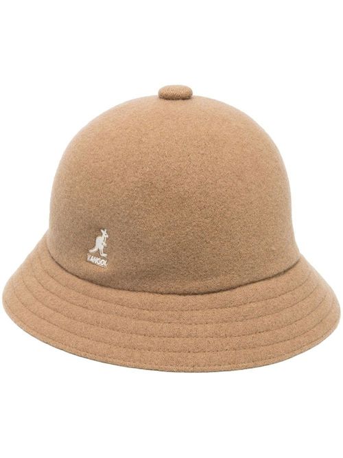 Logo-embroidered bucket hat