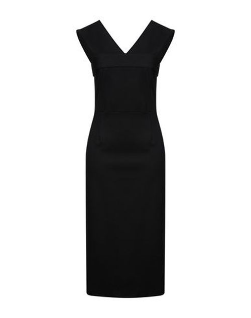 Woman Midi dress Black Size 8 Viscose, Nylon, Elastane