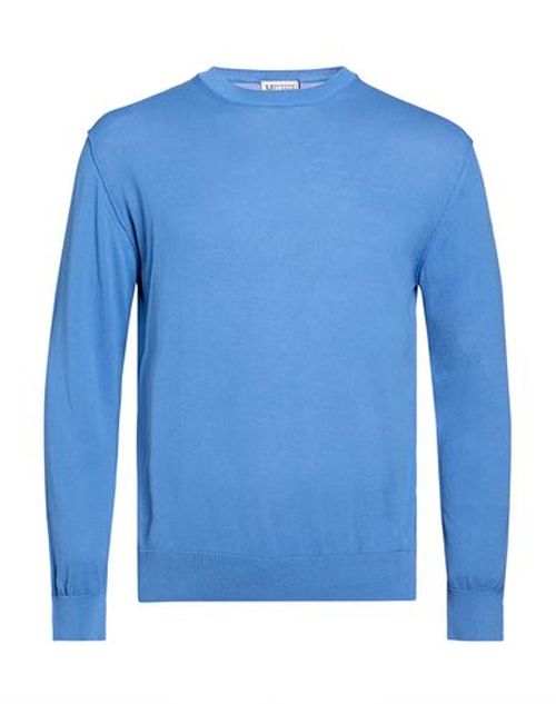 Helmur Man Sweater Light blue Size S Cotton