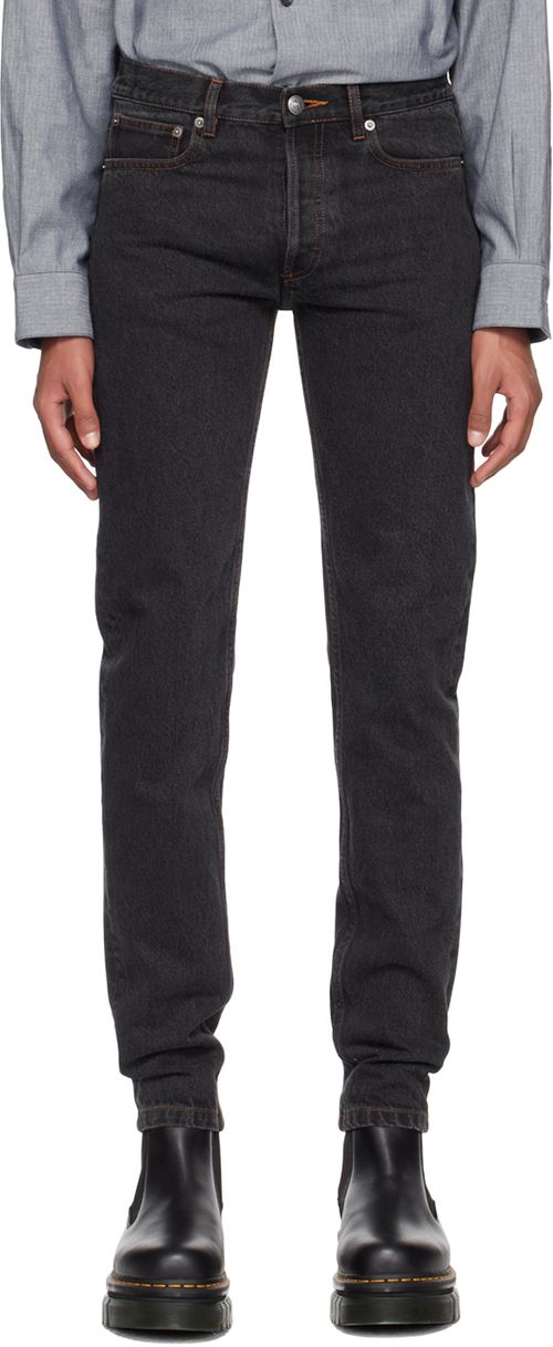 Black New Standard Denim Jeans