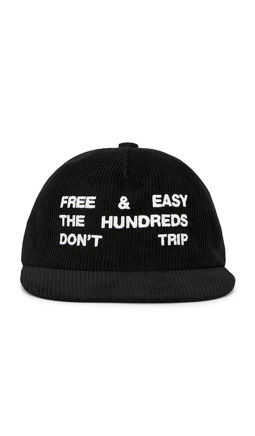 The Hundreds x Free And Easy Free & Easy Snapback Hat in Black. a