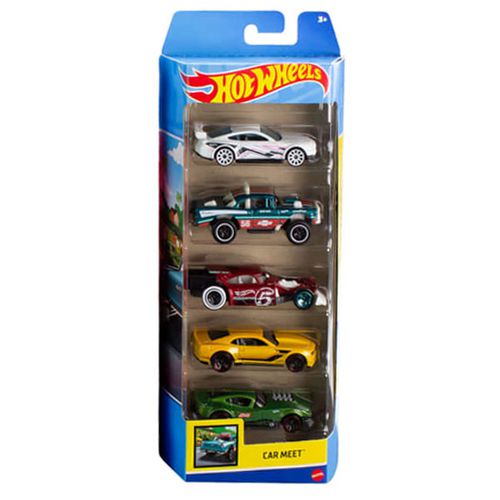 1:64 Scale 5-Car Pack (Styles May Vary)