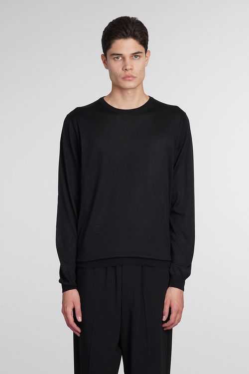 Knitwear In Black Silk