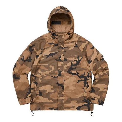 FW19 Week 11 Cotton Field Jacket Brown Woodland Camo