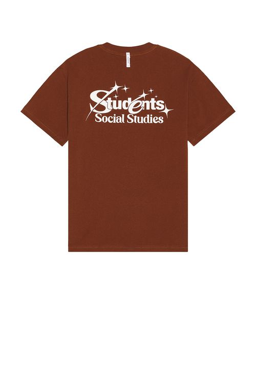 Students Golf Rising Stars T-Shirt in Brown