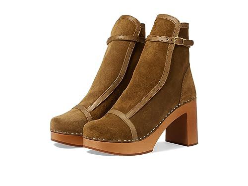 Swedish hasbeens Sophisticated Jodhpur Rosso Suede EU