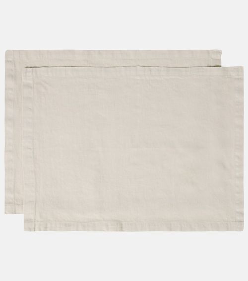 Set of 2 linen placemats