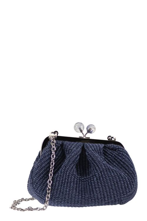 Weekend Max Mara Wkapalmas - Raffia-Effect Pasticcino Bag