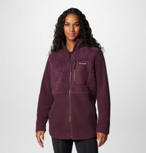 Women's Lodge  Sherpa Full Zip Fleece Jacket-