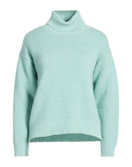Tenné Woman Turtleneck Turquoise Size S Merino Wool, Polyamide, Alpaca wool