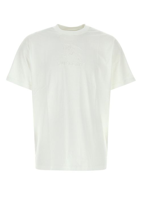 Logo-Embroidered Cotton T-Shirt — White