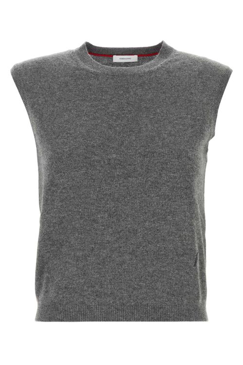 Girocollo Tank Top — Gray