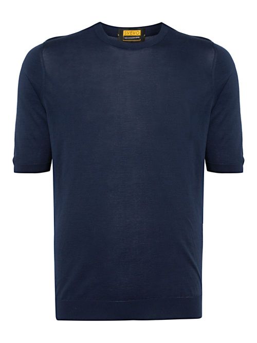 Svevo cotton t-shirt - Blue