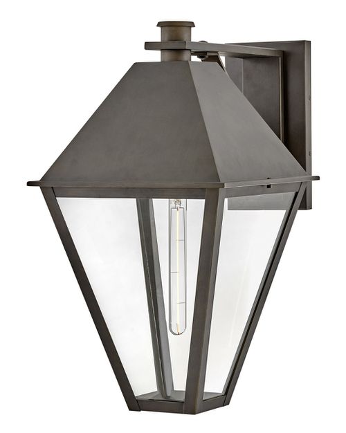 Blackened Brass LED Wall Mount from the Endsley Collection