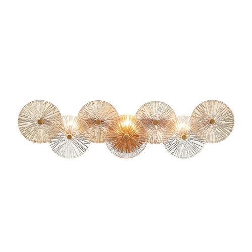 Sue-Anne 3-Light Bathroom Vanity Light in Bra