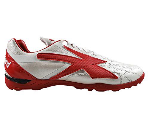 Authentic Concord Turf Soccer Shoes Style S160QR White/Red (White/Redd, US Footwear