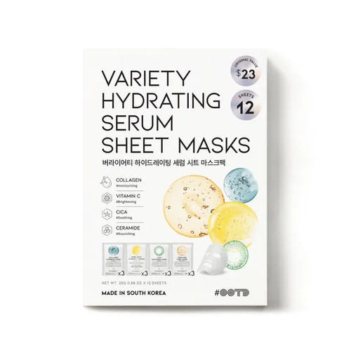 OOTD - Variety Hydrating Essence Sheet Masks - 25g