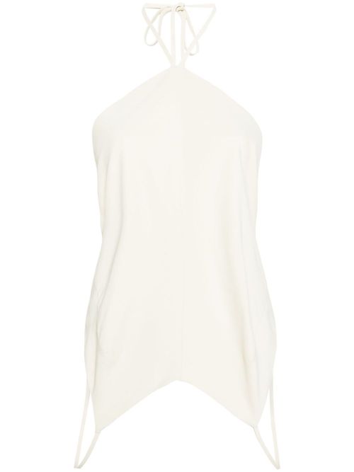 Upside-down crepe top - Neutrals