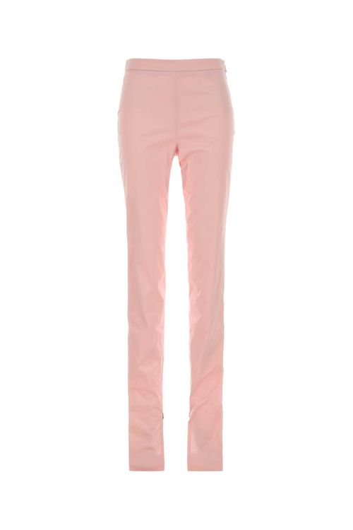 Silk-Faille Trouser — Pink