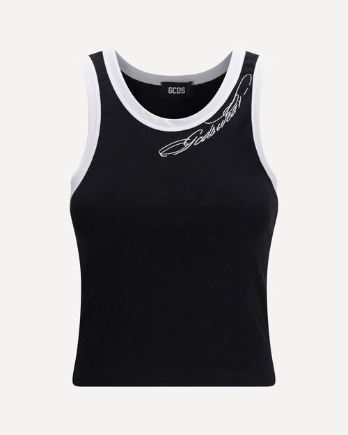 Cropped sleeveless Tank Top Female XS