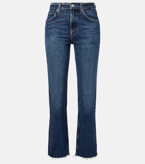 Valen mid-rise straight jeans