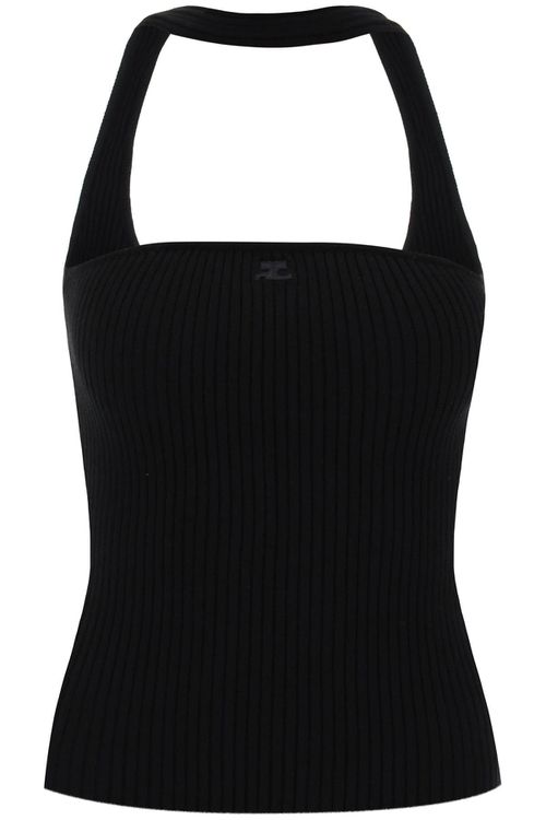 -Top Hyperbole In Maglia A Coste-Donna