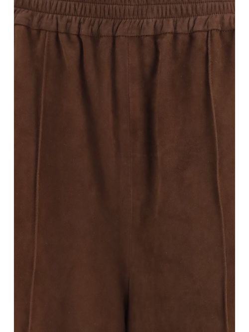 Chamois Leather Trousers — Brown
