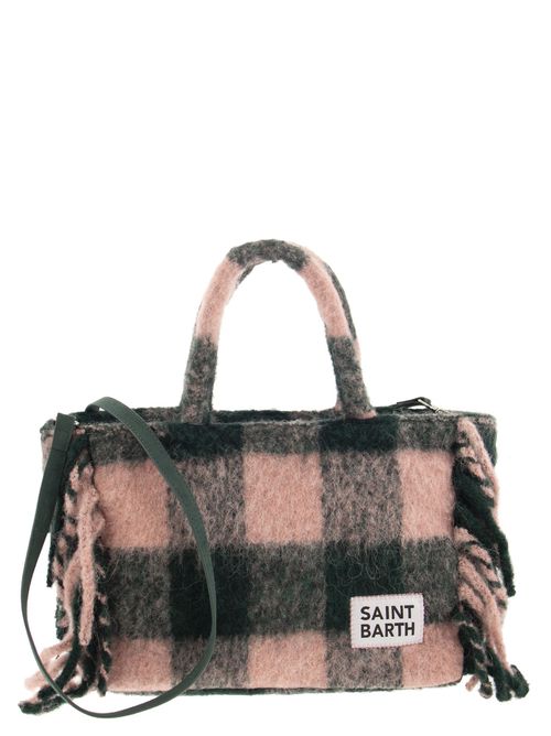 Tartan Bag With Fringes