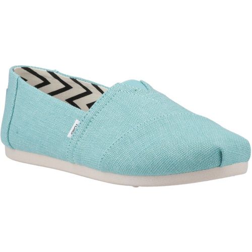 Toms Alpargata Classic Jute Women's Aqua Espadrille