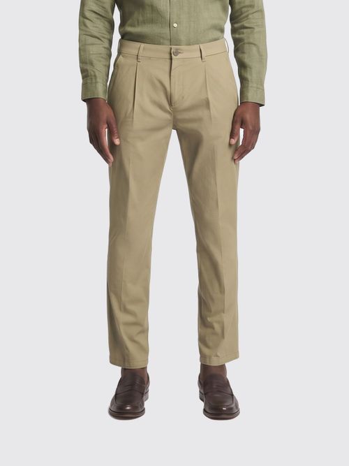 Pants Men color Green