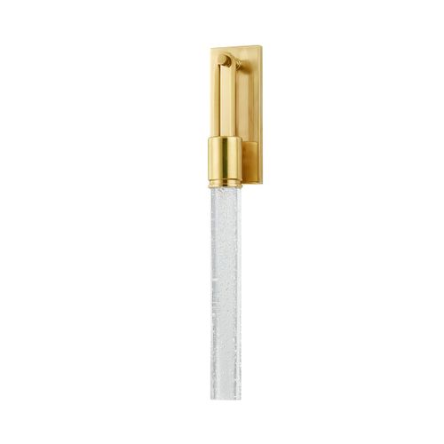 Aged Brass LED Wall Sconce from the Raynham Collection